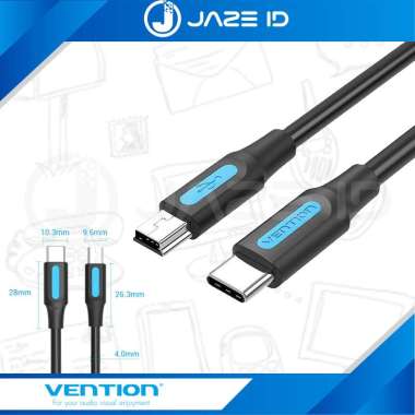 Vention Kabel Data Type C Mini USB Type B Harddisk HDD Kamera Camera 2M