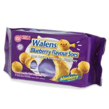 NISSIN WALENS CHOCO SOES 100gr SUS KERING ISI COKELAT PASTA RENYAH LEZAT BLUEBERRY CHEESE CHOCOLATE 