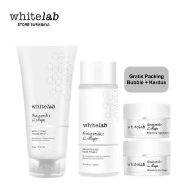 Whitelab Brightening Face Series (Paket Tanpa Serum)