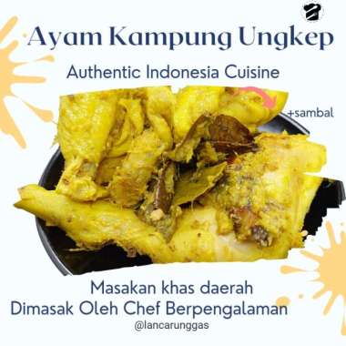 Ayam Kampung Ungkep Bumbu Kuning Utuh 1 Ekor 2Kg Up 1 Ekor 1,5Kg