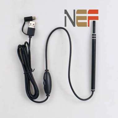 Korek kuping dengan kamera endoskopi Endoscope camera pembersih telinga USB bisa VIA HP dan KOMPUTER