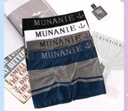 BOXER UNDERWEAR MUNAFIE MUNAFI MEN SEMPAK PRIA CELANA