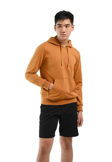 MANZONE Sweater Hoodie Pria RELIKAN-YE - YELLOW YELLOW M