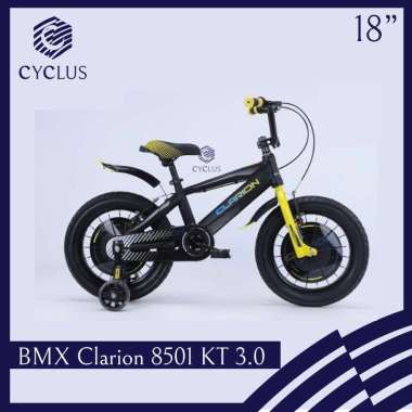 Sepeda BMX Anak Clarion 8501 KT 3.0 18 inch Ban Besar Laki Laki Keren Bisa Instan
