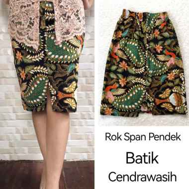 Rok Span Batik dan Katun Print Tenun ntt