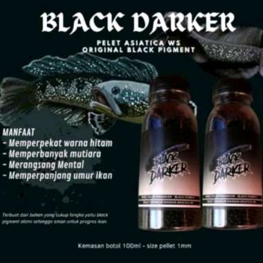 Pelet Asiatica WS Black Darker Original