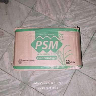 GULA PSM ~ 1 DUS = 1KG X 20bks