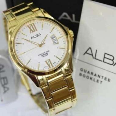 Jam Tangan Pria Alba Original/Jam Tangan Alba Pria/Jam Alba Pria Original/Jam Alba Pria/as9948x1 Gol