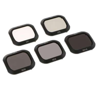 Camera Lens Filters Kit Set for DJI Mavic 2 Pro Filter - ND4 ND8 ND16 UV CPL Black