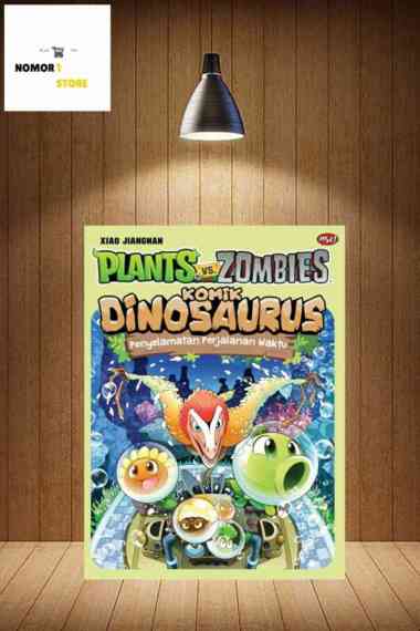 Buku Plants Vs Zombies - Komik Dinosaurus : Penyelamatan Perjalan