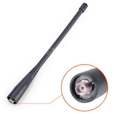 Antena HT Baofeng Dual Band UV-5R UV-82 Female UHF/VHF Antena HT Jarak Jauh