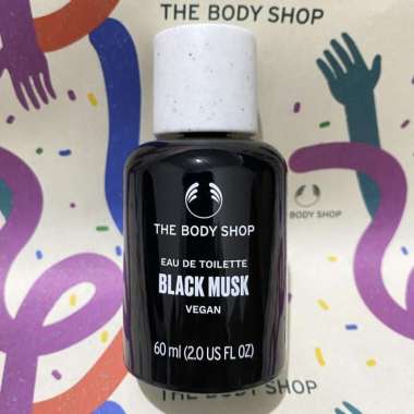 WHS THE BODY SHOP EDT BLACK MUSK VEGAN 60ml ORIGINAL