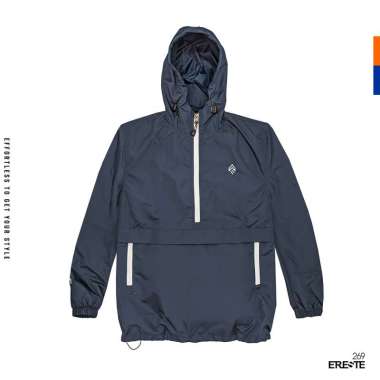 Ereste269 - Jaket Cagoule Parasut Pria Original Foremost NAVY M