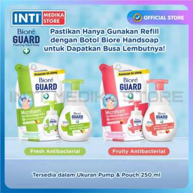 BIORE - Hand Wash Refill 250 ml | Sabun Cuci Tangan | Sabun Biore Fresh