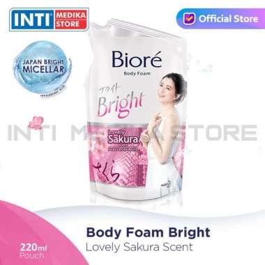 Biore Body Foam Bright
