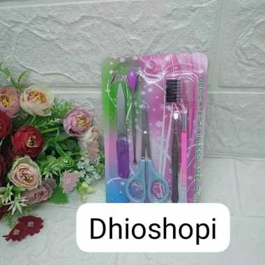 pedicure menicure pres Junya set 5in1 alat pembersih kuku