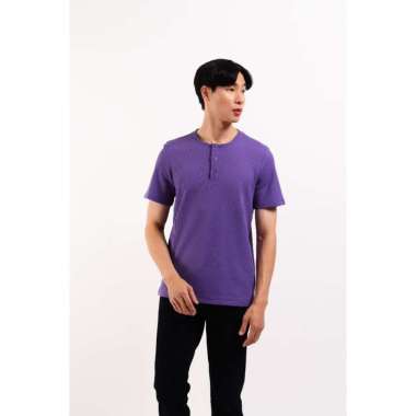 MANZONE Kaos Lengan Pendek Valero - Purple L