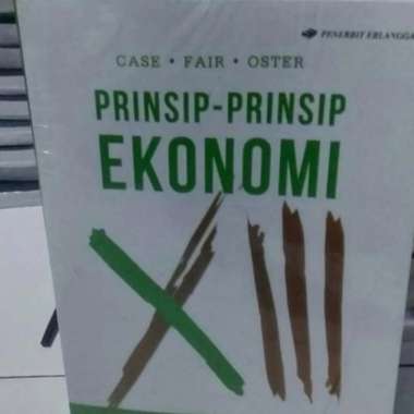Buku Baru Prinsip - Prinsip Ekonomi Case Fair Oster Kertas Hvs Putih