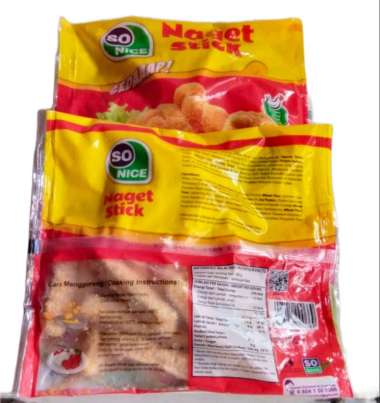 Nugget Ayam Stik SoNice 250Gr