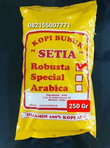 Kopi Setia Toraja Robusta 250gr Bubuk