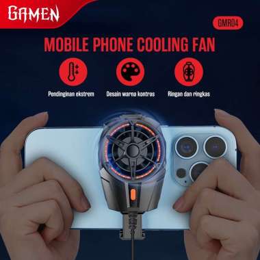 Gamen GMR04 Fan Cooler Radiator Pendingin HP Cooling Fan Gaming