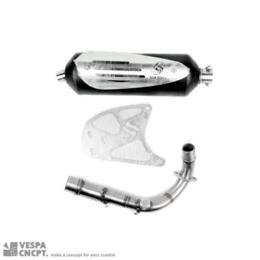 Knalpot Shijiro Standar Racing Vespa Lx Lxv S 2v