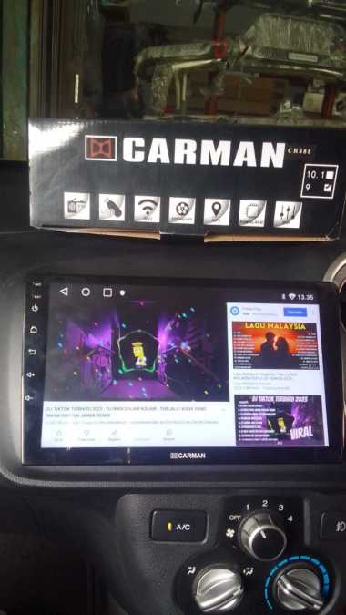 DOUBLE DIN DOUBLEDIN HEAD UNIT ANDROID CARMAN 9 INCH HONDA BRIO