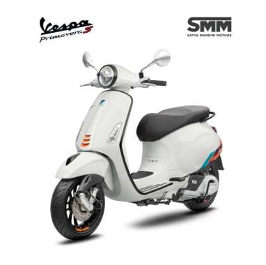 Vespa Primavera S 150 I-GET ABS Sepeda Motor [OTR Surabaya] No White Innocenza Surabaya