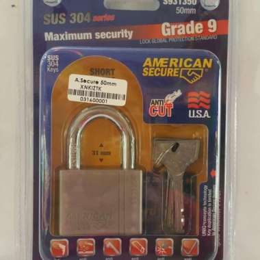 Gembok American Secure 50Mm