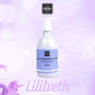 INESIA BRIGHTENING BODY LOTION NIACINAMIDE & VITAMIN E 300ML LILIBETH