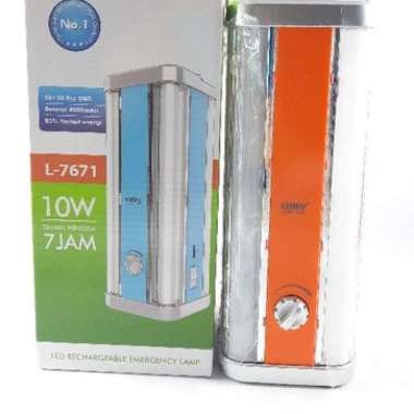 lampu emergency senter luby 7671
