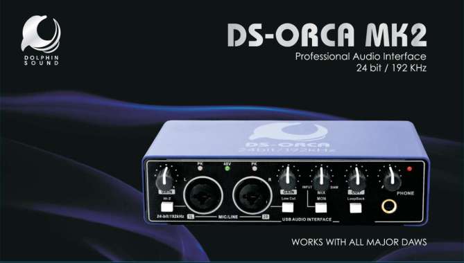 SOUND CARD DOLPHIN SOUND DS-ORCA MK2