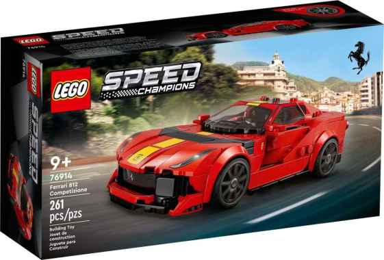 LEGO Speed Champions-76914 Ferrari 812 Competizione Set Building Motorcar Toy Racer Car Champion Mai