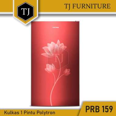 Kulkas 1 Pintu / Lemari Pendingin 150 Liter Polytron PRB 159 PRB159 PRB-159 Garansi Original Merah