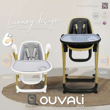 BABYELLE OUVALI Prestige Edition HC BE 919 high chair BIANCO WHITE