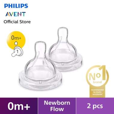 Philips Avent Teat Classic isi 2pc Dot Bayi 0m+Newborn SCF631/27