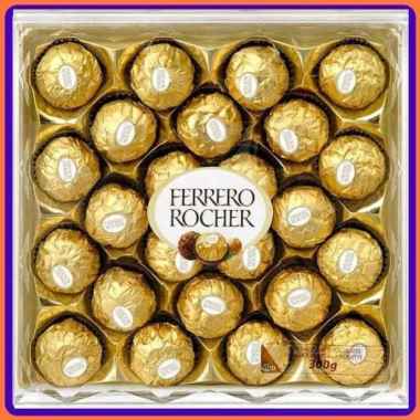 Promo Harga Ferrero Rocher Chocolate T24 300 gr - Blibli