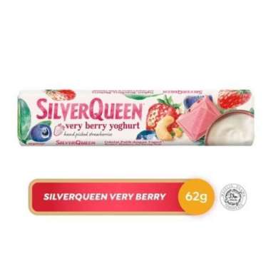 Promo Harga Silver Queen Chocolate Very Berry Yoghurt 62 gr - Blibli