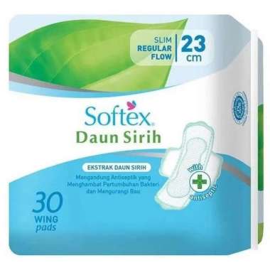 Softex Daun Sirih Jumbo Pack Wings 23cm Isi 30 Pads