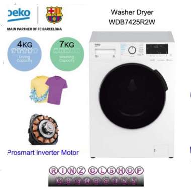 Beko WDB7425R2W Mesin Cuci Front Load