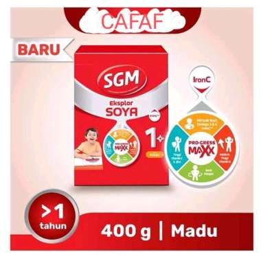 Promo Harga SGM Eksplor Soya 1-5 Susu Pertumbuhan Madu 400 gr - Blibli