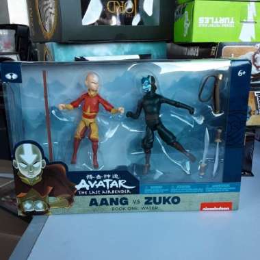 McFarlane Avatar Aang vs Zuko Book One Water AANG vs ZUKO