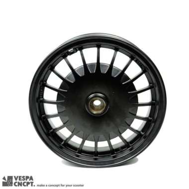 Velg Vrossi Zeus Black Rear / Belakang Vespa Sprint Primavera Lx S