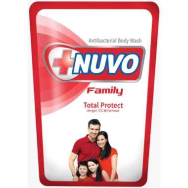 NUVO Sabun Cair Merah Refill 400 ml
