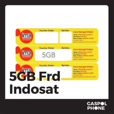 Voucher Indosat Freedom 5GB Jateng Kuota Data Internet Isi Ulang
