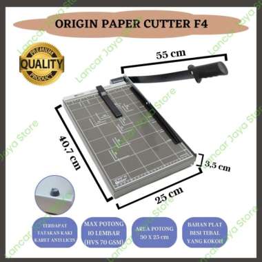 alat pemotong kertas pcc f4r / paper cutter origin f4 Multicolor