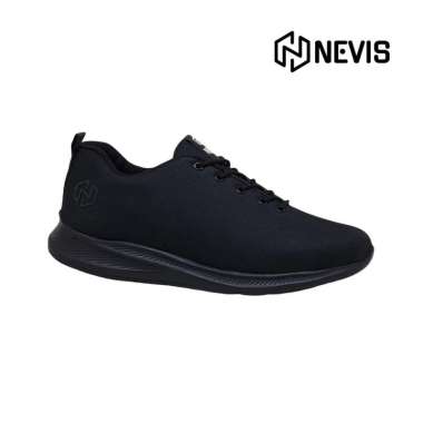 Spv 62 Sepatu Sport Pria Sneakers Running Casual Sekolah Full Hitam Polos 44 NVS 62 _ FULL HITAM
