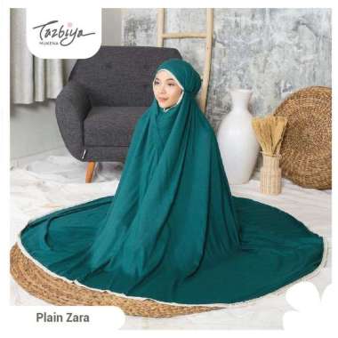 Mukena Tazbiya Polos Renda Plain  Zara