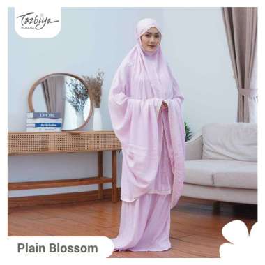Mukena Tazbiya Polos Renda Plain  Blossom