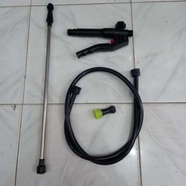 selang+stik+stopkran+nozzle semprotan hama sprayer manual &elektrik Multicolor
